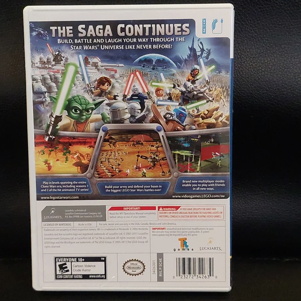 LEGO STAR WARS 3 The Clone Wars for Nintendo Wii